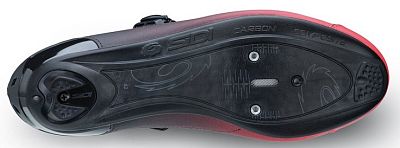 Превью  Велотуфли шоссейные SIDI Genius 10 Красно-Чёрный Градиент